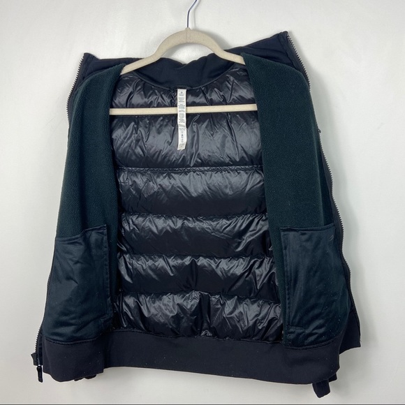 Rare Lululemon The Fluff Off Hoodie Down Jacket S - Picture 8 of 10